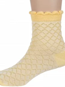 Детские носки "Борисоглебский трикотаж", 8С989, ЖЕЛТЫЕ