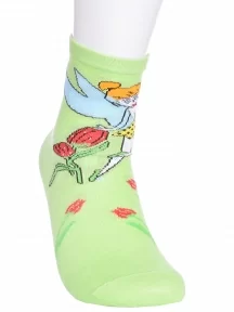 Детские носки LORENZline, П1, САЛАТОВЫЕ
