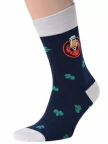 Мужские носки MSCLUB №М11, NM-137, ТЕМНО-СИНИЕ