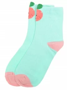 Детские носки Hobby Line, Ндх3592-06, БИРЮЗОВЫЕ