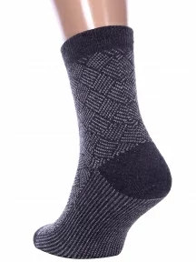 Мужские теплые носки Hobby Line, нмш6103-1, ТЕМНО-СЕРЫЕ