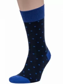 Мужские носки Grinston socks (PINGONS), 18D1, СИНИЕ
