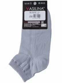 Мужские носки VASILINA, 0С6107, СВЕТЛО-СЕРЫЕ