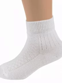 Детские носки "Челны Текстиль", L07, БЕЛЫЕ