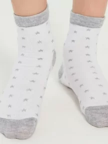Детские носки LORENZline, Л103, БЕЛЫЕ со звездами
