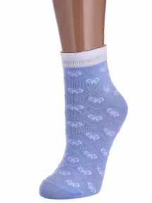 Детские носки PARA socks ГОЛУБЫЕ (N1D45)