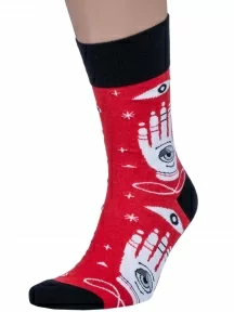 Мужские носки MSCLUB №М48, nm-543, КРАСНЫЕ