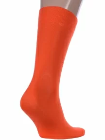 Комплект из 10 пар мужских носков Sergio Di Calze (PINGONS) из мерсеризованного хлопка, 10-17SC6, ОРАНЖЕВЫЕ