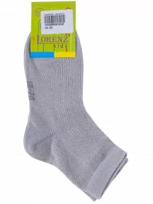 Детские носки из 100% хлопка LORENZline, Л56М, СЕРЫЕ