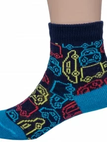 Детские носки "НАШЕ" Смоленской чулочной фабрики, 222С72, рис. 23, ТЕМНО-СИНИЕ №3-1/17-2