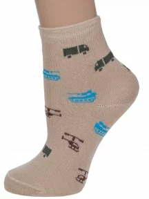 Комплект из 2 пар детских носков Альтаир, 2-А56, БЕЖЕВЫЕ