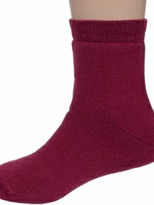 Детские махровые носки LORENZline, Л51, БОРДОВЫЕ