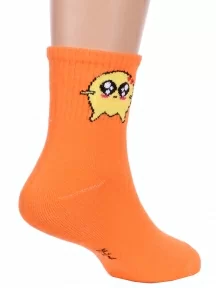 Детские спортивные носки Hobby Line, Ндх4366, ОРАНЖЕВЫЕ