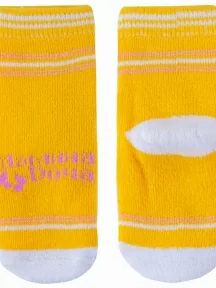 Детские махровые носки "НАШЕ" Смоленской чулочной фабрики, 232С1, рис. 6, ЯРКО-ЖЕЛТЫЕ № 6-3/0