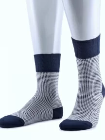 Мужские бамбуковые носки Sergio Di Calze (PINGONS), 17SC5, СВЕТЛО-ГОЛУБЫЕ