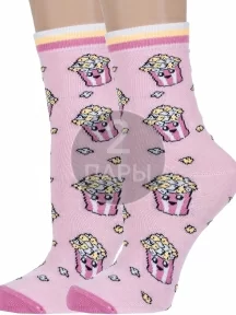 Комплект из 2 пар детских носков "Красная ветка", 2-С-2148, РОЗОВЫЕ