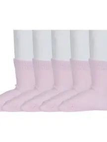 Комплект из 5 пар детских носков RuSocks (Орудьевский трикотаж) СВЕТЛО-РОЗОВЫЕ (5-Д3-130092Д)