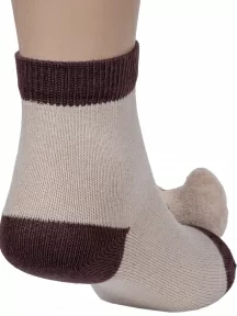 Детские носки с игрушкой "Борисоглебский трикотаж", 8С20, БЕЖЕВЫЕ