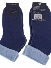 Детские махровые носки RuSocks (Орудьевский трикотаж), Д-3332, ДЖИНСОВЫЕ