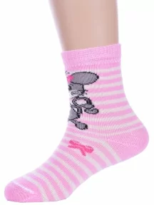 Детские носки Альтаир, С143, РОЗОВЫЕ