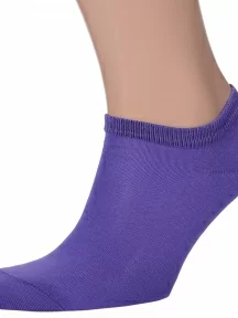 Мужские короткие носки LORENZline, К28, ФИОЛЕТОВЫЕ