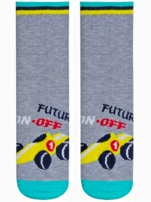 Детские носки RuSocks (Орудьевский трикотаж), Д3-13501, рис. 01, СЕРЫЕ