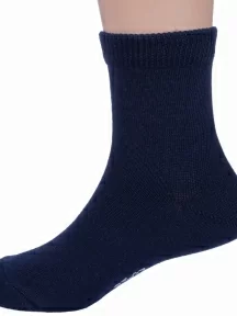 Детские носки "НАШЕ" Смоленской чулочной фабрики, 222С4, рис. 2, ТЕМНО-СИНИЕ №3-1