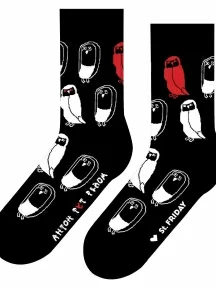 Носки unisex St. Friday Socks, 573-19, "В любой непонятной ситуации вызывай сову"
