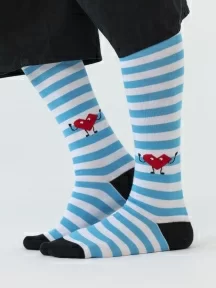 Гольфы unisex St. Friday Socks, tel-1071-02, "Морская люболь"