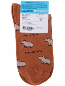 Детские носки Брестские (БЧК), 14С3081, рис. 1099 РЫЖИЕ