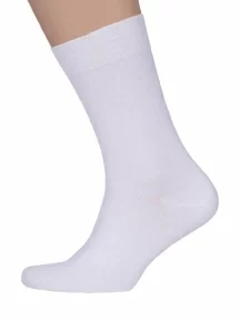 Комплект из 10 пар мужских носков CAVALLIERE (RuSocks), С-330/1-10, БЕЛЫЕ
