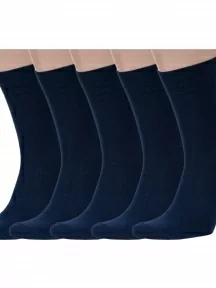 Комплект из 5 пар мужских носков MSCLUB, 5-ПН-01Э, ТЕМНО-СИНИЕ