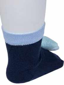 Детские носки с игрушкой "Борисоглебский трикотаж", 8С20, ТЕМНО-СИНИЕ