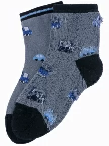 Детские махровые носки LORENZline, Л6, СЕРЫЕ