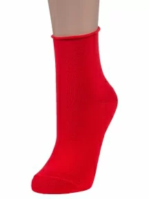 Набор женских носков без резинки из мерсеризованного хлопка, 8 пар (ТМ Grinston socks), PG-15D22-8, микс 3