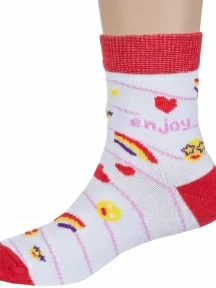 Детские носки "Борисоглебский трикотаж", 8С230, БЕЛЫЕ