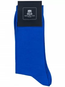 Комплект из 3 пар мужских носков Sergio Di Calze (PINGONS) из мерсеризованного хлопка, 3-17SC6, ВАСИЛЬКОВЫЕ