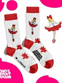 Носки St. Friday Socks Какая хорошенькая Дюймовочка (СМ1741-02)