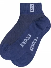 Детские носки с сеточкой RuSocks (Орудьевский трикотаж) ТЕМНО-ДЖИНСОВЫЕ (Д-36)