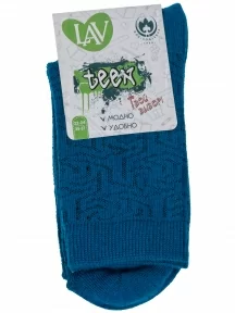 Детские носки "Борисоглебский трикотаж", 8С10, БИРЮЗОВЫЕ