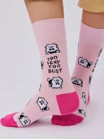 Носки unisex St. Friday Socks "Ту секси, ту бизи" (contest22-1360-13/17/02)