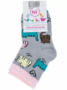Детские носки "Красная ветка", С-2157, СЕРЫЕ