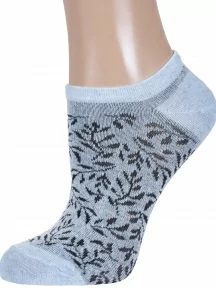 Женские носки "Борисоглебский трикотаж", 6С1015, ГОЛУБЫЕ МЕЛАНЖ