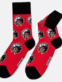 Мужские носки DiWaRi, 20С-37СП, рис. 144, КРАСНЫЕ