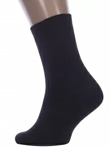 Мужские носки с ослабленной резинкой Hobby Line, Нм090, ЧЕРНЫЕ