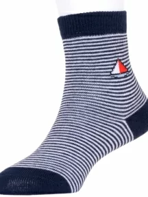 Детские носки RuSocks (Орудьевский трикотаж), Д-86, рис. 01, ТЕМНО-СИНИЕ