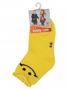 Детские носки Hobby Line, 3559/1, ЖЕЛТЫЕ
