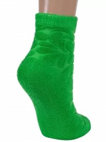 Детские махровые носки RuSocks (Орудьевский трикотаж), Д-33301, ЗЕЛЕНЫЕ