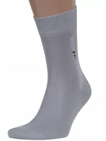 Мужские бамбуковые носки ХОХ, X-1113, СЕРЫЕ