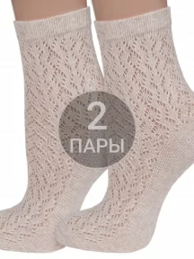 Комплект из 2 пар женских носков Брестские (БЧК) 19С1607, рис. 116 НАТУРАЛЬНЫЕ (2-19С1607/8)